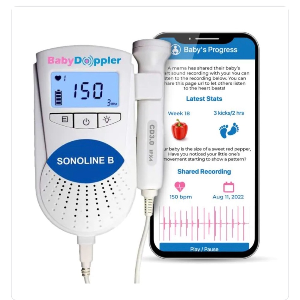 Baby Doppler Sonoline B Fetal Heart Monitor